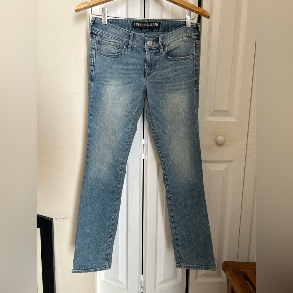 Express Stella Low Rise Skinny Jeans – Size 0 (short)